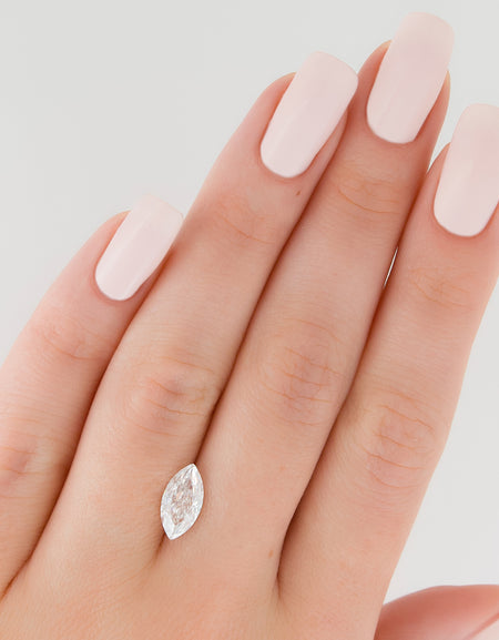 2Ct Marquise Keyzar Moissanite
