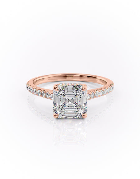 The Pave Natalie 2ct RG ASH