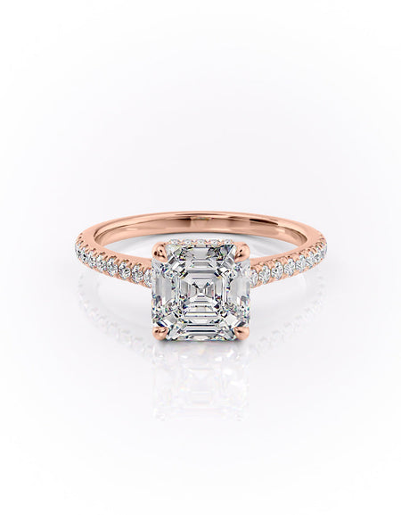 The Pave Natalie 2ct RG ASH