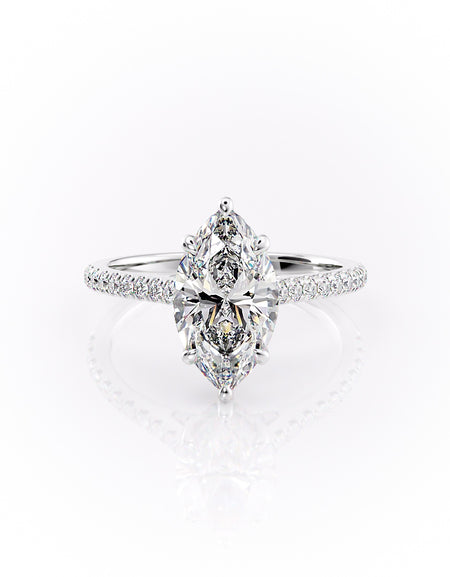 The Pave Natalie 2ct WG MQ