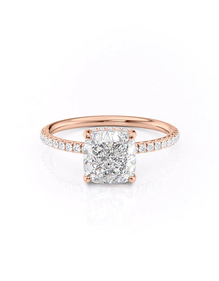 Cushion Rose Gold 14K The Low Profile Kamellie, Cushion Rose Gold 18K The Low Profile Kamellie