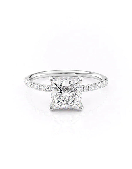 Princess White Gold 14K The Low Profile Kamellie, Princess White Gold 18K The Low Profile Kamellie
