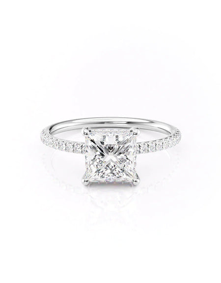 Princess White Gold 14K The Low Profile Kamellie, Princess White Gold 18K The Low Profile Kamellie