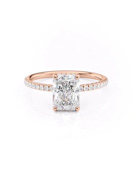 Radiant Rose Gold 14K The Low Profile Kamellie, Radiant Rose Gold 18K The Low Profile Kamellie