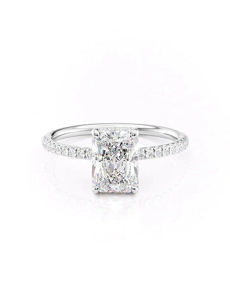 Radiant White Gold 14K The Low Profile Kamellie, Radiant White Gold 18K The Low Profile Kamellie