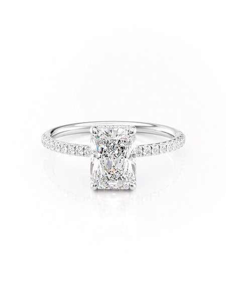 Radiant White Gold 14K The Low Profile Kamellie, Radiant White Gold 18K The Low Profile Kamellie