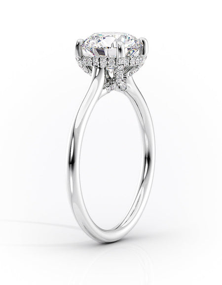 Cushion White Gold 14K The Ellie, Cushion White Gold 18K The Ellie