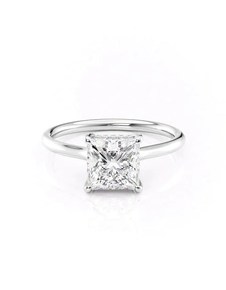 Princess White Gold 14K The Ellie, Princess White Gold 18K The Ellie