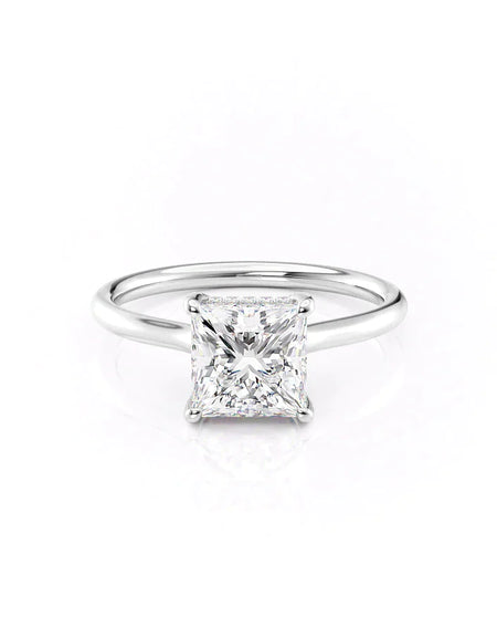 Princess White Gold 14K The Ellie, Princess White Gold 18K The Ellie