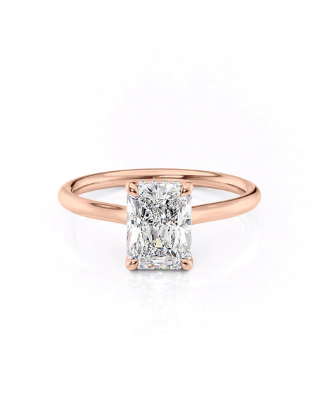 Radiant Rose Gold 14K The Ellie, Radiant Rose Gold 18K The Ellie