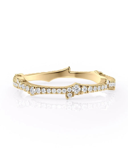 The Mini Pave Twig ct YG 