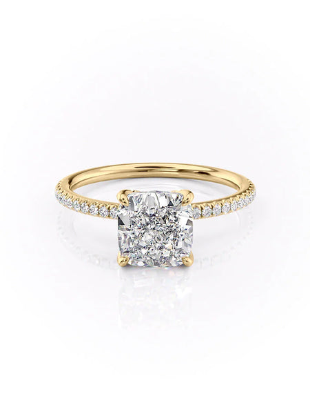 The Pave Petal Kamellie YG CU