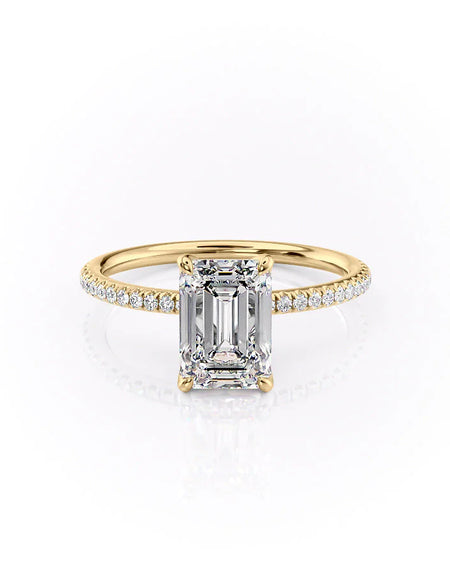 The Pave Petal Kamellie YG EM