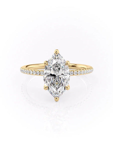 The Pave Petal Kamellie YG MQ