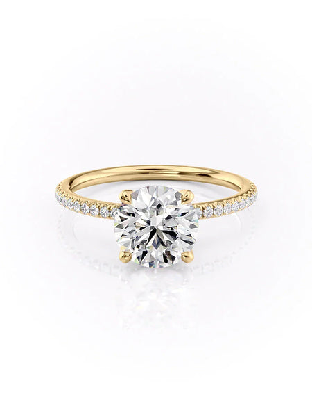 The Pave Petal Kamellie YG R