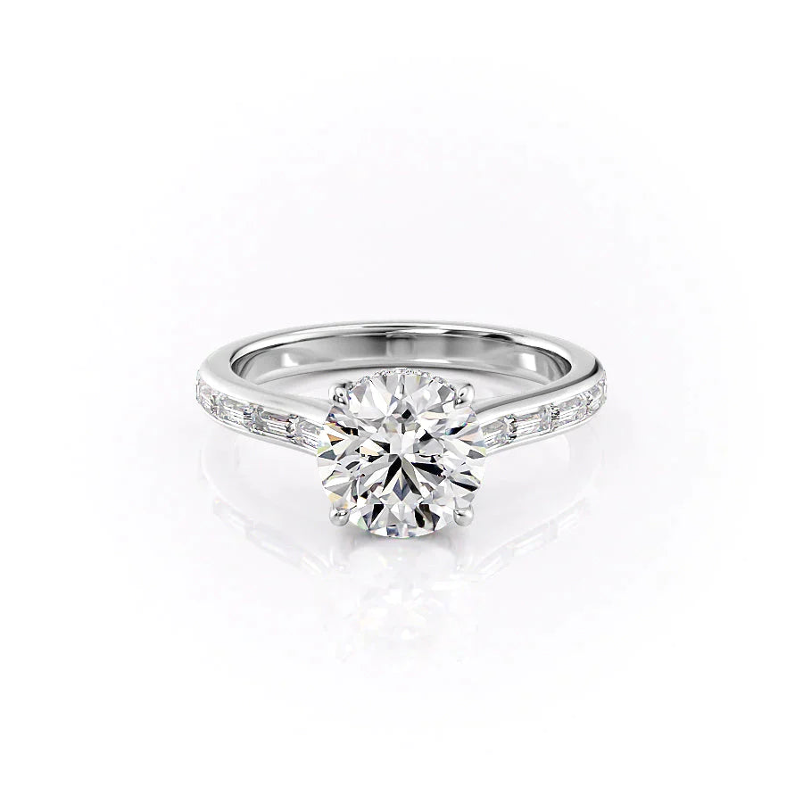 The Monica Set With A 1.5 Carat Round Lab Diamond – Keyzar