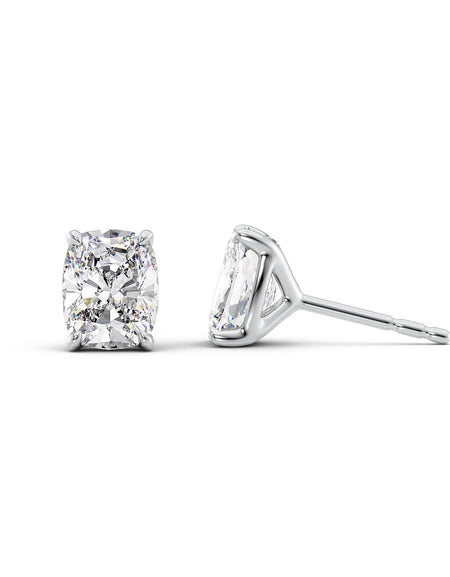 Stud Earrings 5ct WG ECU