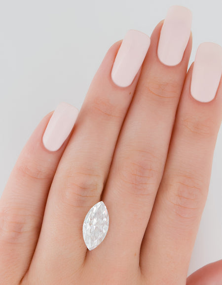 4.5Ct Marquise Keyzar Moissanite