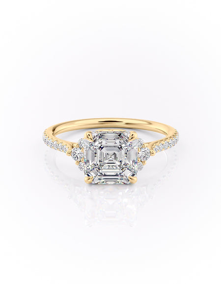 The Pave Victoria 2ct YG ASH
