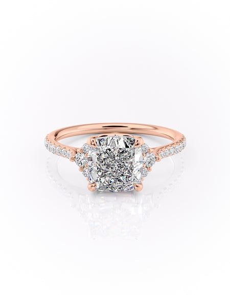 The Pave Victoria 2ct RG CU