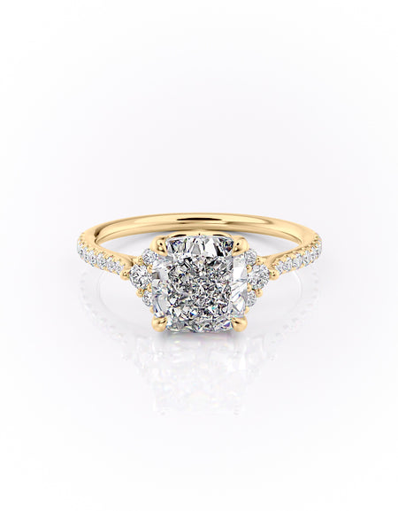 The Pave Victoria 2ct YG CU