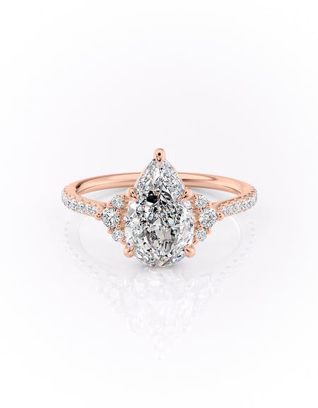 The Pave Victoria 2ct RG PS