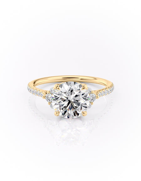 The Pave Victoria 2ct YG R