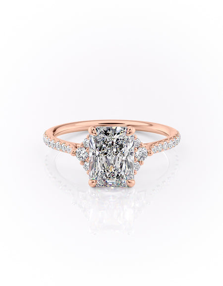 The Pave Victoria 2ct RG RAD