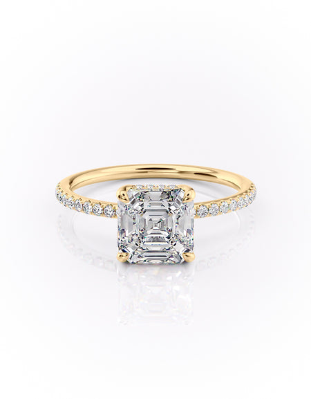 The Pave Sarah 2ct YG ASH
