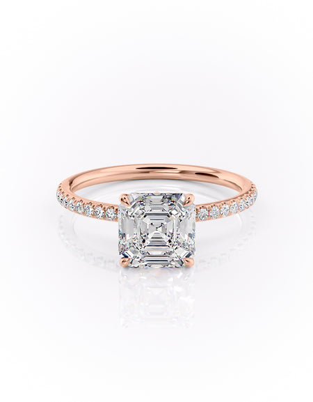 The Pave Lily 2ct RG ASH