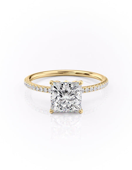 The Pave Lily YG PR