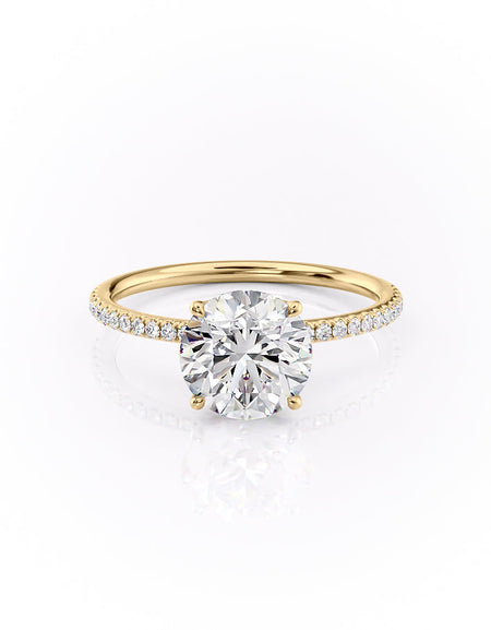 The Pave Lily YG R