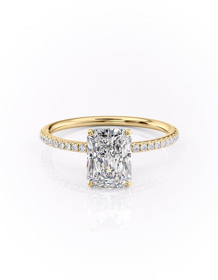 The Pave Lily YG RAD