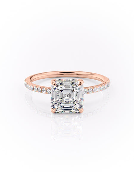 The Pave Sandra 2ct RG ASH