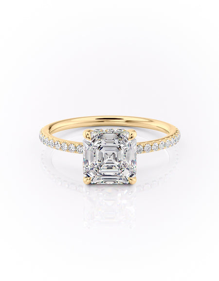The Pave Sandra 2ct YG ASH