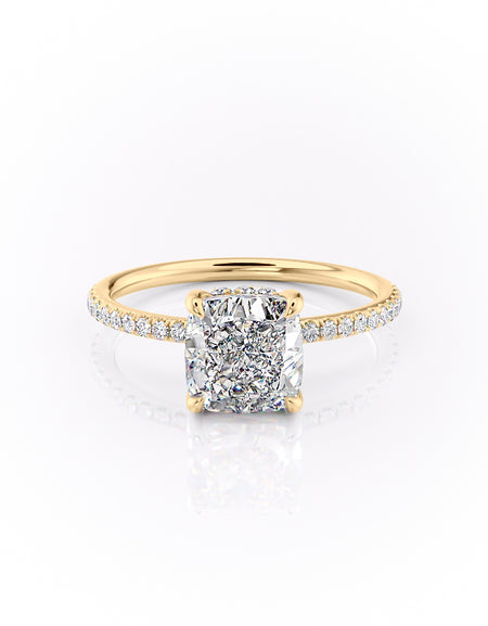 The Pave Sandra 2ct YG CU