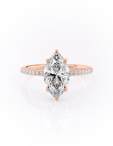 The Pave Sandra 2ct RG MQ