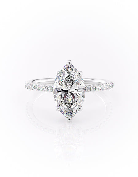 The Pave Sandra 2ct WG MQ