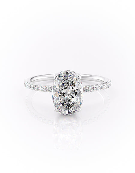 The Pave Sandra 2ct WG OV