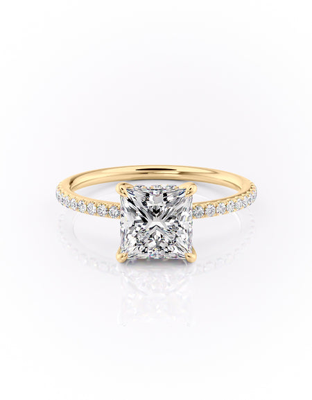 The Pave Sandra 2ct YG PR