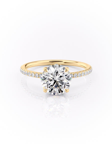 The Pave Sandra 2ct YG R