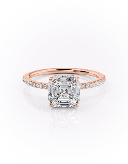 The Pave Margot 2ct RG ASH