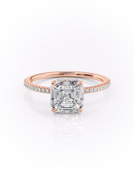 The Pave Margot 2ct RG ASH