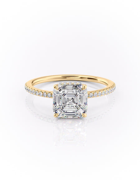 The Pave Margot 2ct YG ASH