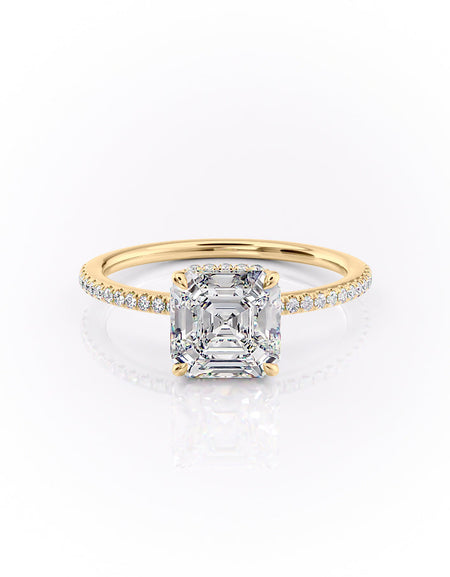 The Pave Margot 2ct YG ASH