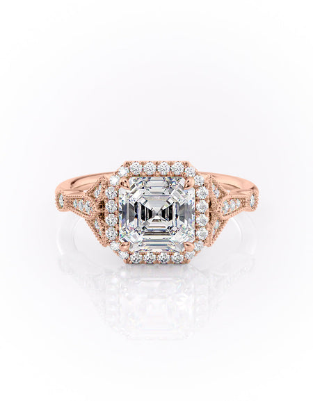 The Halo Stephanie 2ct RG ASH