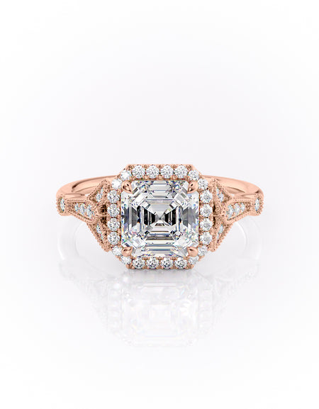 The Halo Stephanie 2ct RG ASH