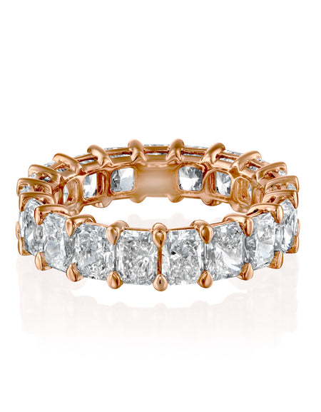 4.5ct Radiant Eternity 4.5ct RG RAD