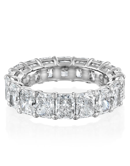 4.5ct Radiant Eternity 7ct WG RAD