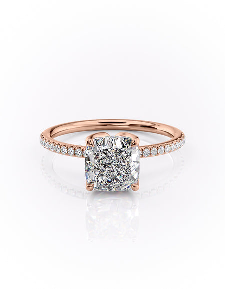 The Pave Lisa 2ct RG CU